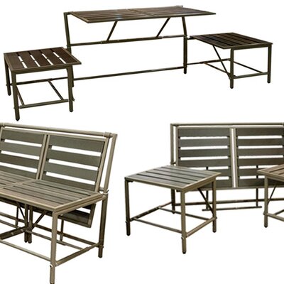 Višenamenska Klupa Magic Transform = Sto + 2 Stolice