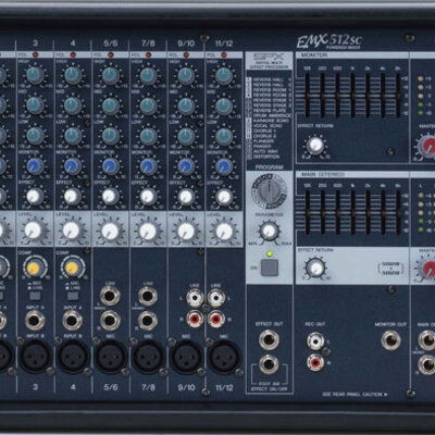 Yamaha EMX512SC powered mixer 17245