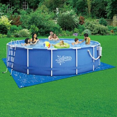 Bazen Sa Čeličnim Okvirom i Kompletnom Opremom 4.57 x 1.06 m Summer Escapes