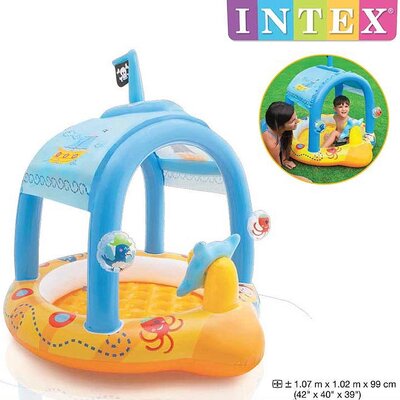 Bazen Za Bebe Sa Zaštitom od Sunčevih Zraka Pirat Intex 57426