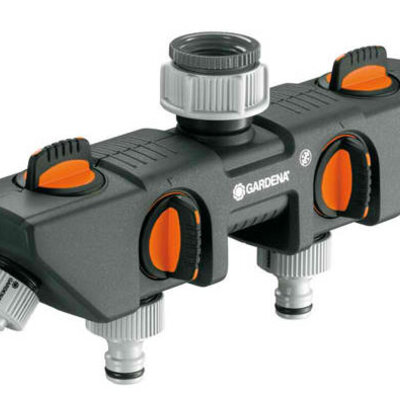 Gardena razvodni 4-kanalni ventil 1 ili 3/4 na 4 x 1/2 GA 08194-20