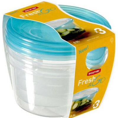 Curver set plastičnih posuda za hranu CU 08563-051