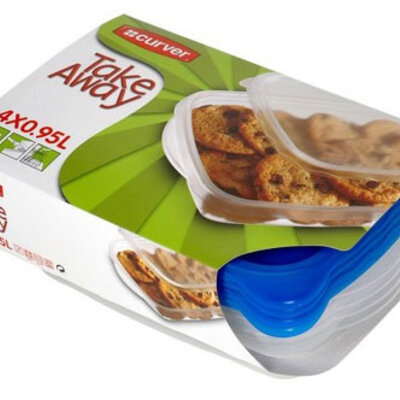 Curver Take Away set plastičnih posuda za hranu CU 08324-001