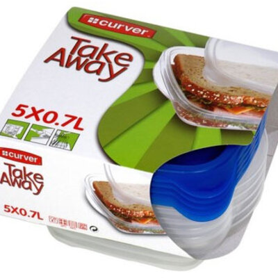 Curver Take Away set plastičnih posuda za hranu CU 08313-001