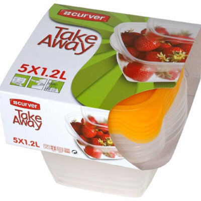 Curver Take Away set plastičnih posuda za hranu CU 08323-250