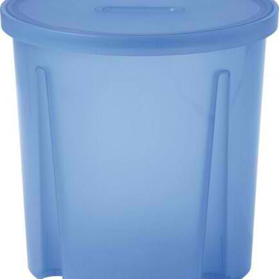 Curver okrugla kutija za odlaganje transparentna plava CU 00300-084