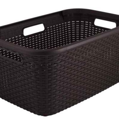 Curver korpa za veš 40l, Ratan braon CU 00708-210