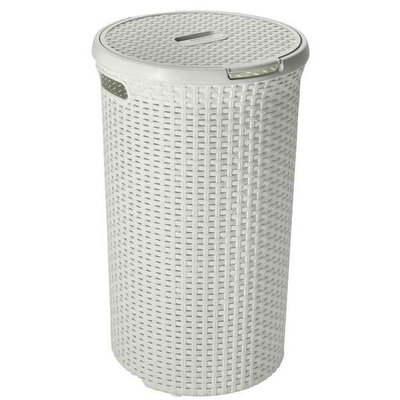Curver korpa za veš 48l, Ratan krem CU 00710-885