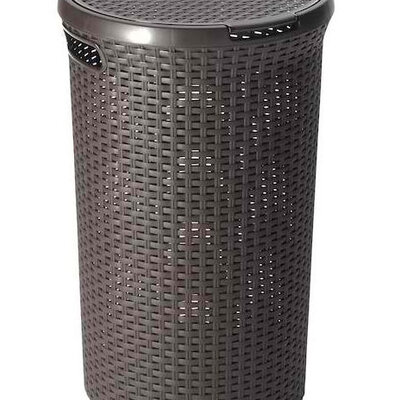 Curver korpa za veš 48l, Ratan braon CU 00710-210