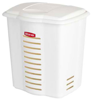 Curver korpa za veš 45l krem CU 00819-058