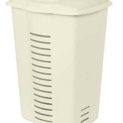 Curver korpa za veš 60l krem CU 00820-058