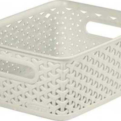 Curver složiva kutija za odlaganje 13L, Ratan krem CU 03611-885