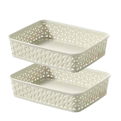 Curver korpa A5, Ratan krem CU 00096-885 - 2 komada