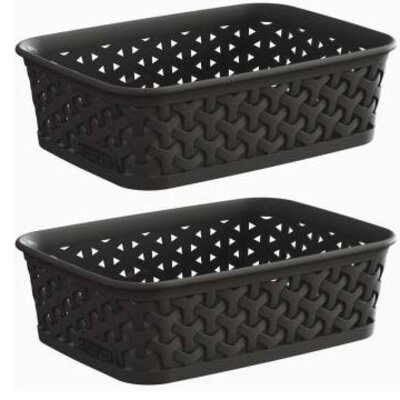 Curver korpa A6, Ratan braon CU 00097-210 - 2 komada