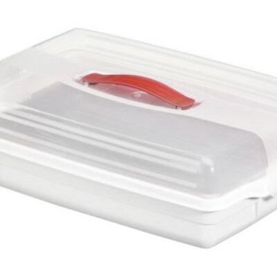 Curver kutija za tortu sa poslužavnikom, krem boje CU 00415-128