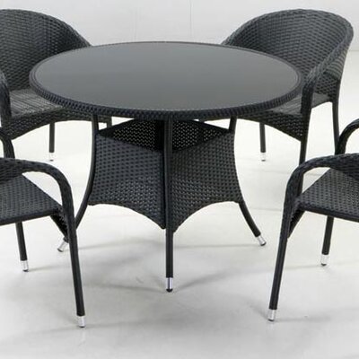 Garnitura Za Dvorište i Terasu Cadaqués 4 Stolice i Sto