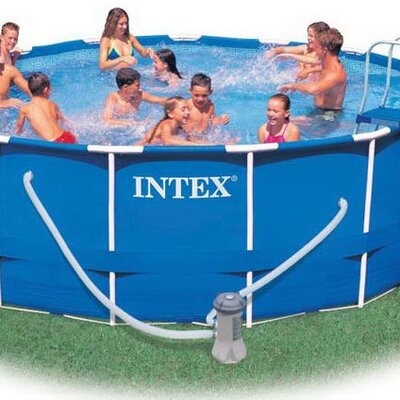 Intex 457 x 122 cm - Bazen Za Dvorište Sa Čeličnom Konstrukcijom 54946