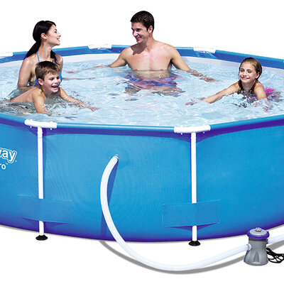 BestWay Bazen Za Dvorište Sa Metalnom Konstrukcijom 305 x 76 cm