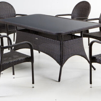 Nameštaj Za Dvorište 6 Stolica i Sto Dover