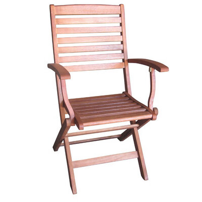 Sklopiva stolica sa naslonom za ruke Eucaliptus 0200036