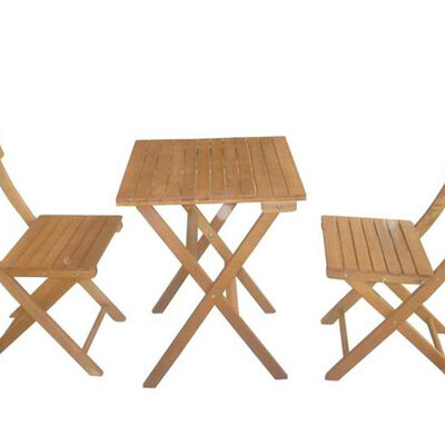 Sklopvi baštenski set - garnitura sto + dve stolice HDW091 0190421