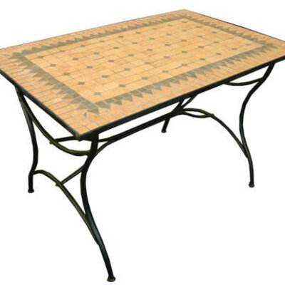 Mozaik metalni pravougaoni sto NA91A066R 0196518