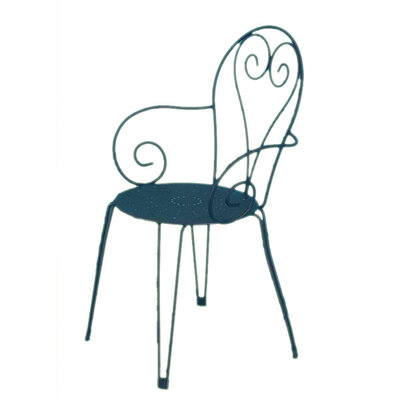 Metalna stolica Forest S022CS10513502 crna 0191446