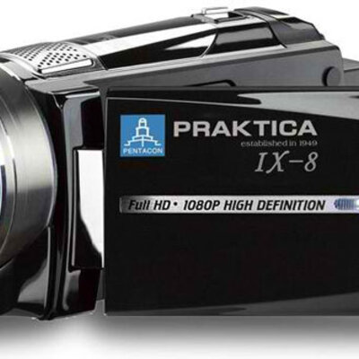 Praktica IX 8 digitalna video kamera - kamkorder, crna 264099
