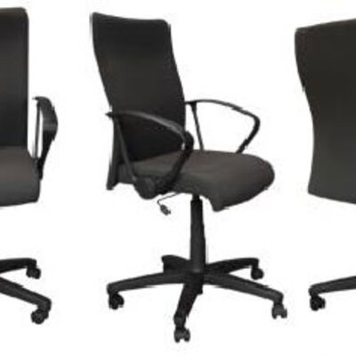 Radna stolica Dexter TS06/YB046 crna hrom baza Novy Styl  