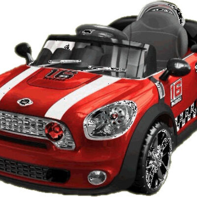 Auto na akumulator Mini 203 R/C crveni