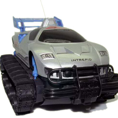 Vozilo na daljinsko upravljanje Amphicar ASM sivi