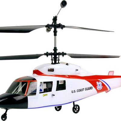 Helikopter na daljinsko upravljanje 2.4Ghz RTF Dauphin beli