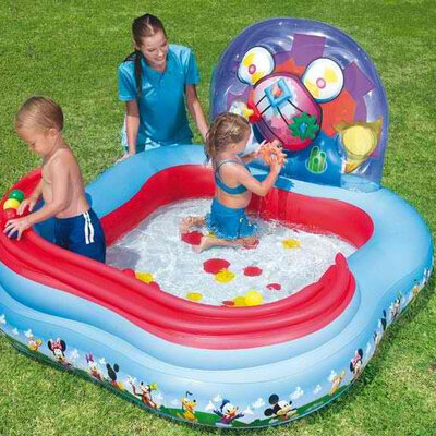 BestWay Miki Maus dečiji bazen - igralište 160x160x91cm 91015B