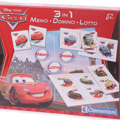 Disney Cars 3 u 1 društvena igra 22617