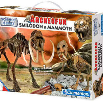 Clementoni arheološki komplet Mamut i Smilodon 21195