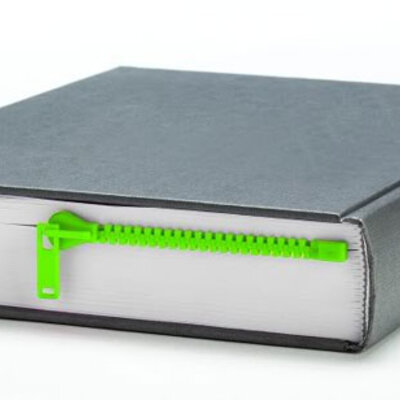 Peleg-design obeleživač stranica Zipmark zeleni PE446