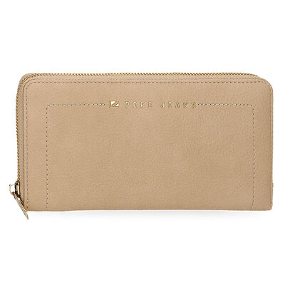 Pepe Jeans Novčanik 19cm Diane beige 75785