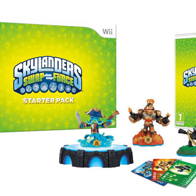Wii Skylanders SWAP Force Starter Pack 18202 84711EG