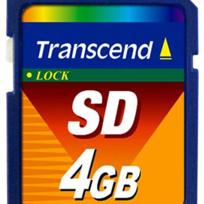 Transcend SD - 4 GB - memorijska kartica