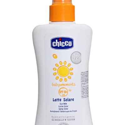 Chicco baby moments Sprej za sunčanje SPF50+  150ml 1760003