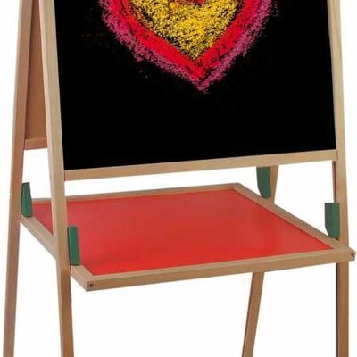 Dečija dvostrana drvena tabla Woody 10103