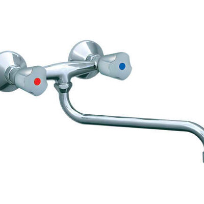 Rosan Keramic dvoručna baterija za sudoperu ili lavabo 300mm KK01130