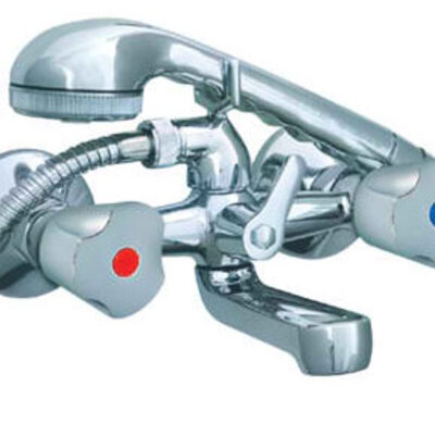 Rosan Keramic dvoručna baterija za kadu sa ručnim tušem KK12101