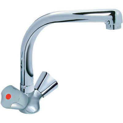 Rosan Keramic dvoručna stojeća baterija za lavabo - sudoperu 180mm KK23101