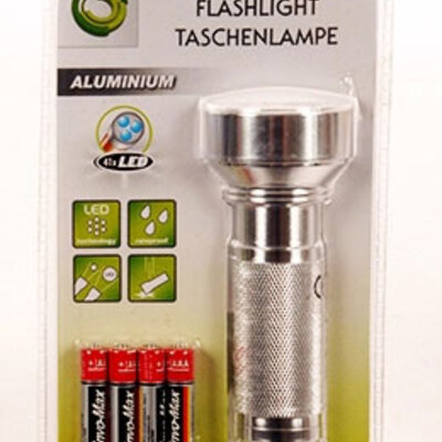 Grundig baterijska lampa 41 LED 77411 siva