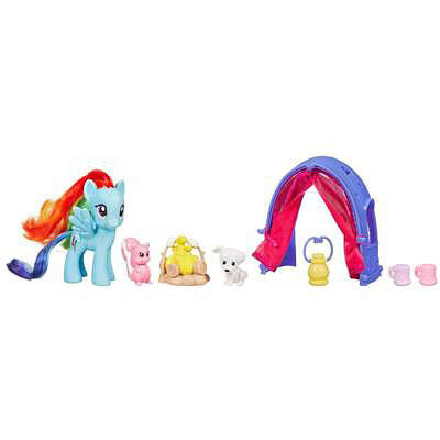 Hasbro My Little Pony Story - Rainbow Dash kampuje 21457