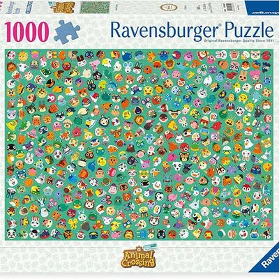 Puzzle 1000 delova Izazov Animal Crossing Ravensburger 12000629