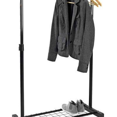 Stalak za odeću sa policom za obuću Spider