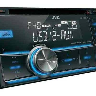 JVC auto radio CD MP3 USB player Double Din KW-R400EY