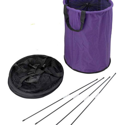 Pop-Up korpa za veš Ø40xV60cm ljubičasta